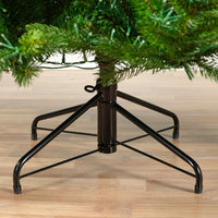 Albero di Natale 210 cm con Luci LED + Borsa Salvaspazio